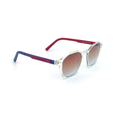 Kırmızı Saplı Şeffaf Çerçeveli Güneş Gözlüğü SS 319-CRB06 - Swing (1)