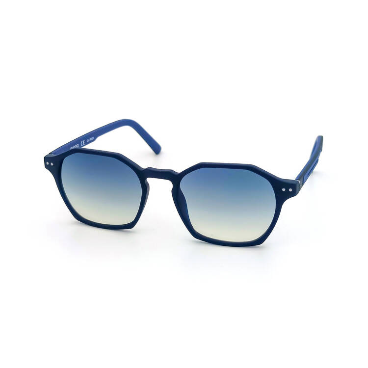 Köşeli Tasarım Mavi Saplı Güneş Gözlüğü SS 319-CRB03 - 1