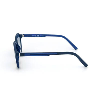 Köşeli Tasarım Mavi Saplı Güneş Gözlüğü SS 319-CRB03 - 4