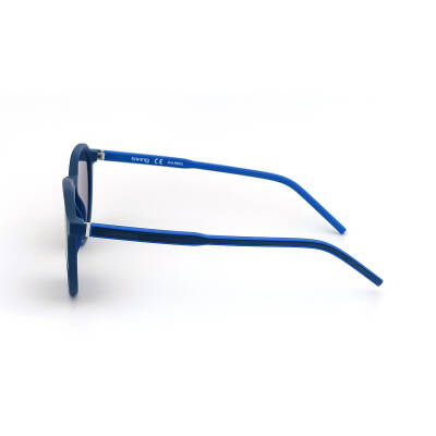 Mavi Sap Tasarımlı Yuvarlak Güneş Gözlüğü SS 297-CRB03 - 3