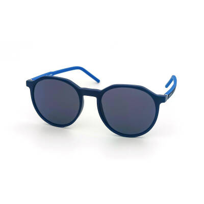 Mavi Sap Tasarımlı Yuvarlak Güneş Gözlüğü SS 297-CRB03 - Swing