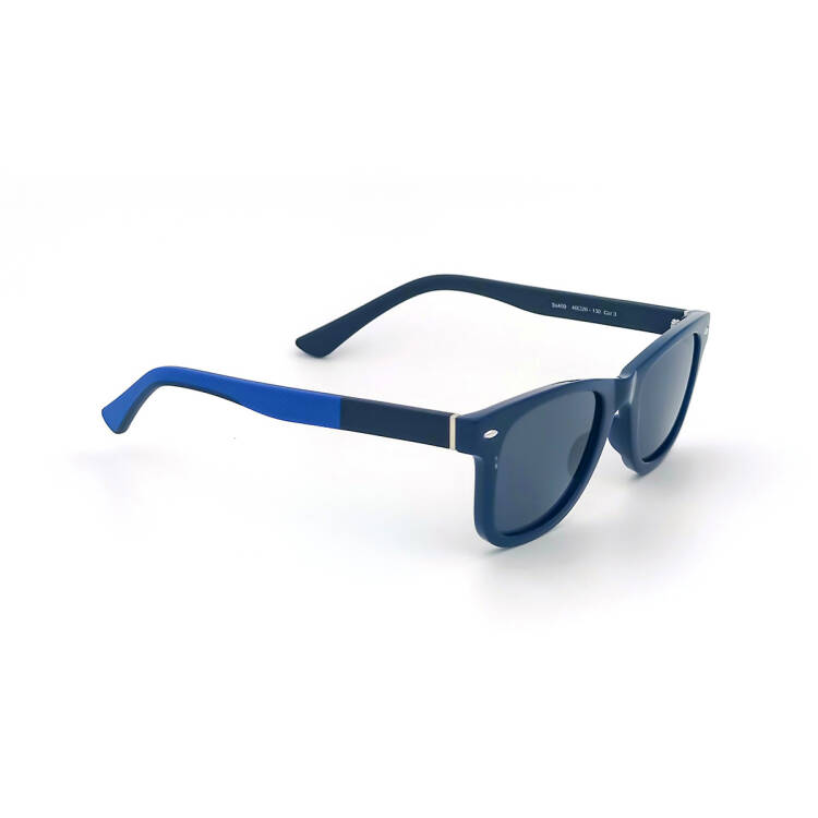 Mavi Siyah Tasarım Çocuk Güneş Gözlüğü SS 400-CRB01 - 2