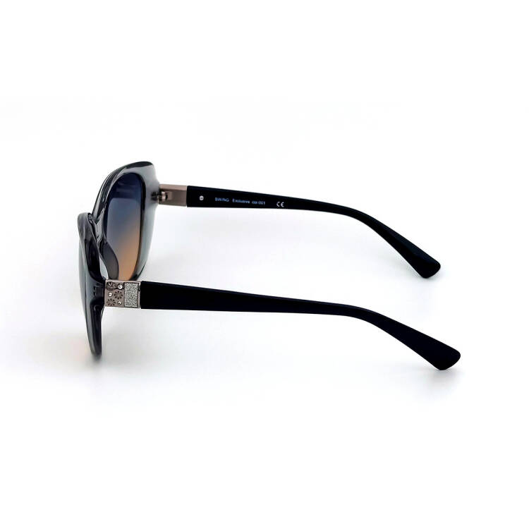 Şeffaf Füme Degrade Kadın Güneş Gözlüğü - 3