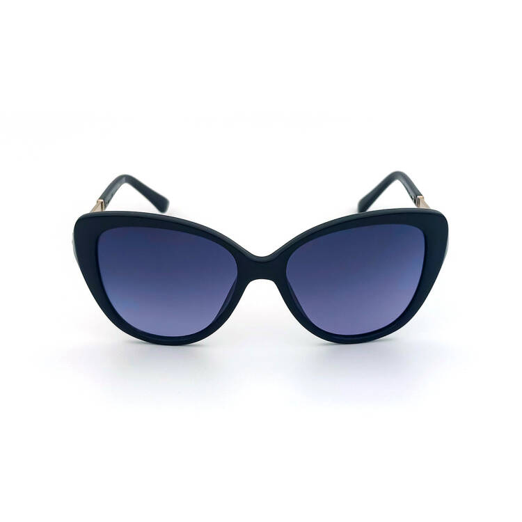 Siyah Çerçeveli Metal Saplı Kadın Güneş Gözlüğü - 3