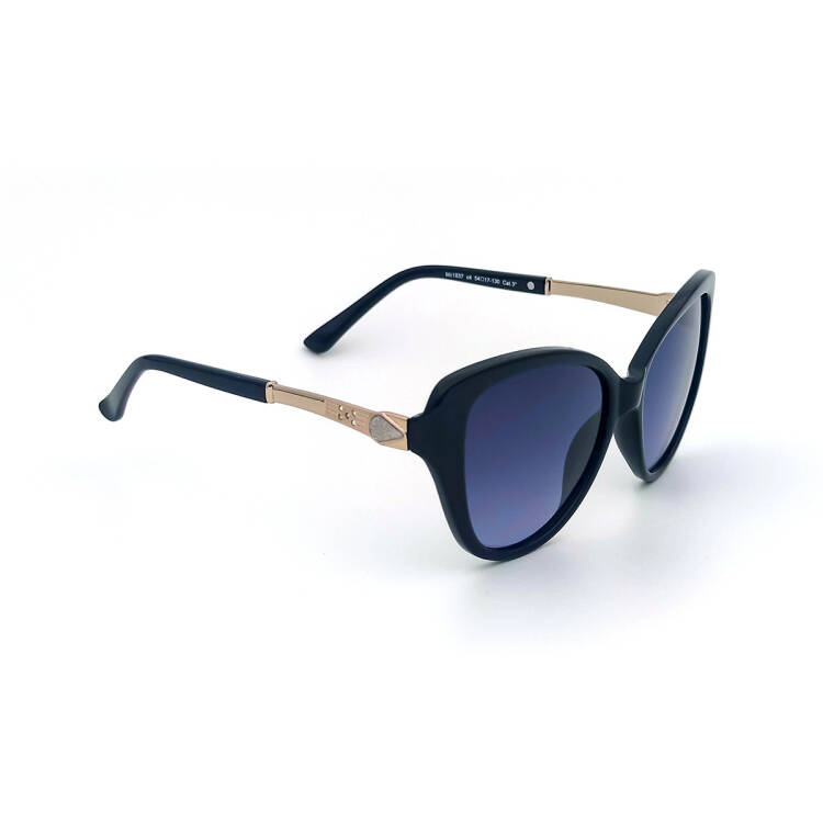 Siyah Çerçeveli Metal Saplı Kadın Güneş Gözlüğü - 2