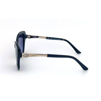 Siyah Çerçeveli Metal Saplı Kadın Güneş Gözlüğü - 5