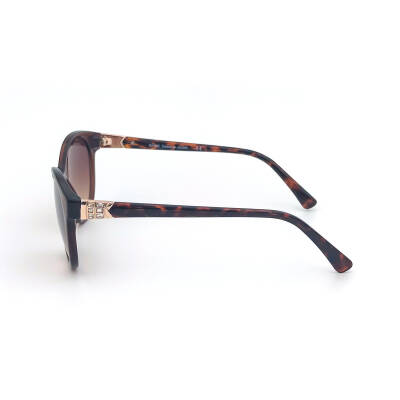 Swing Kahve Şeffaf Desenli Kadın Güneş Gözlüğü - 4