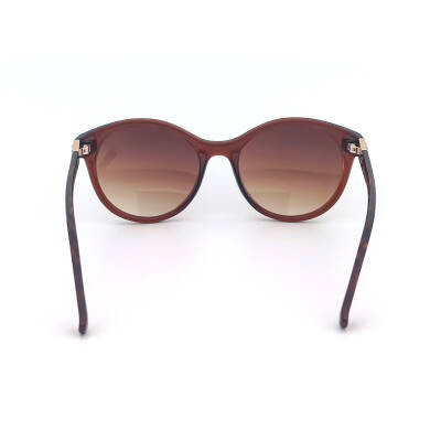 Swing Kahve Şeffaf Desenli Kadın Güneş Gözlüğü - 5