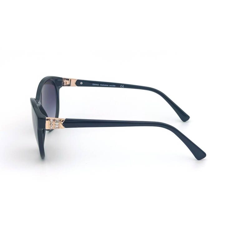 Swing Siyah Şeffaf Kadın Güneş Gözlüğü - 4