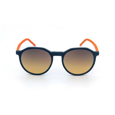 Turuncu Sap Tasarımlı Yuvarlak Güneş Gözlüğü SS 297-CRB04 - 3