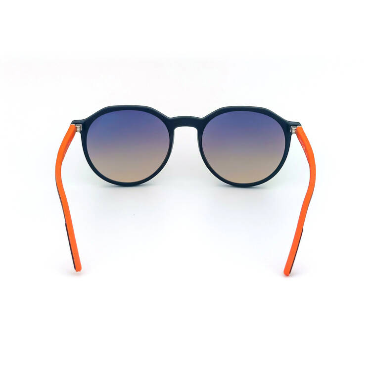 Turuncu Sap Tasarımlı Yuvarlak Güneş Gözlüğü SS 297-CRB04 - 4