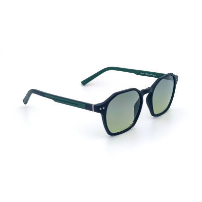 Yeşil Siyah Köşeli Tasarım Güneş Gözlüğü SS 319-CRB04 - Swing (1)