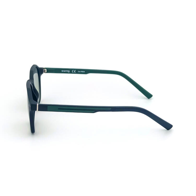 Yeşil Siyah Köşeli Tasarım Güneş Gözlüğü SS 319-CRB04 - 3