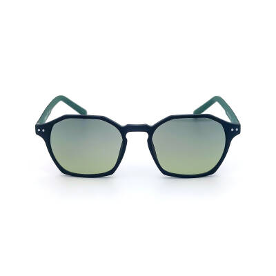 Yeşil Siyah Köşeli Tasarım Güneş Gözlüğü SS 319-CRB04 - 4